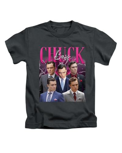 T-shirt Chuck Bass pink humoristique unisexe en coton doux imprimé