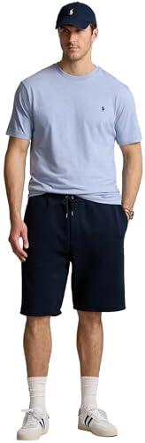 Image of POLO RALPH LAUREN Mens Big & Tall Crew Neck T-Shirt (2LT, JamicaBlueHtr)