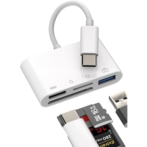 Kefiany 4-in-1 USB-C Hub for Apple Devices Cover