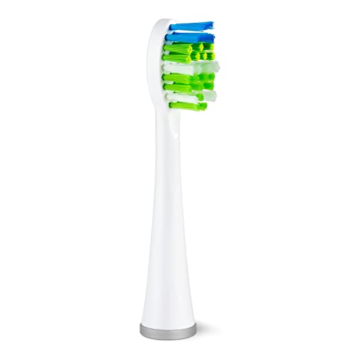 Image of Waterpik Sensonic Replacement Contour Brush Heads, 3 Toothbrush Heads, White STWB-3WW-B