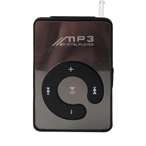 Reproductor MP3 Clip De 8 GB - Reproductor De Música Super Ligero | Abrazaderas De 6 Colores Reproductor MP3 Con Cable USB Y Auricular | Reproductor Multimedia De Música Digital Para El Gimnasio