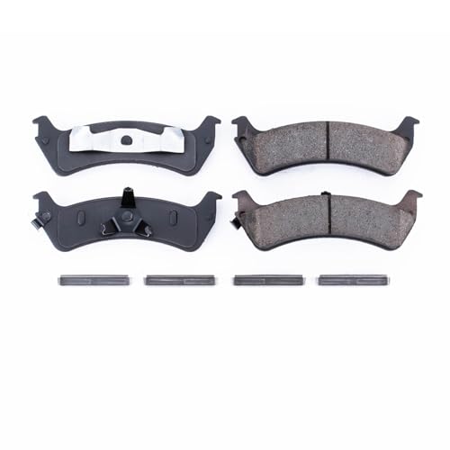 Image of PowerStop Rear Brake Pads for Ford Explorer 1995-01 |Explorer Sport 2001-02 |Ranger 1998-02 |Mercury Mountaineer 1997-01 - Z17 Ceramic Brake Pads with Installation Hardware, 17-667