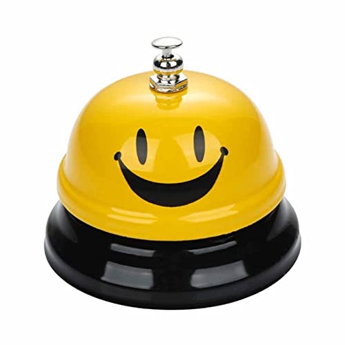 Produktbild von Service-Glocke Metall - Tischklingel Für Restaurant, Hotel & Bar Kleine Glocke