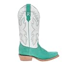 R. Watson Boots Womens Boar Narrow Embroidered Square...