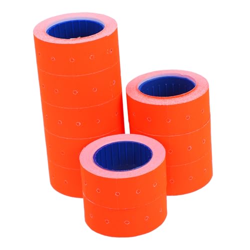 VILLCASE Pricing Label Stickers 10 Rolls for 5500 Retail Store Tag Paper Versatile Use for Date Marking Strong Adhesive Easy to Read