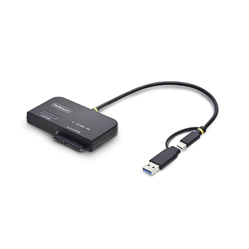 StarTech USB-C/USB-A to M.2 NVMe and 2.5in/3.5in SATA...
