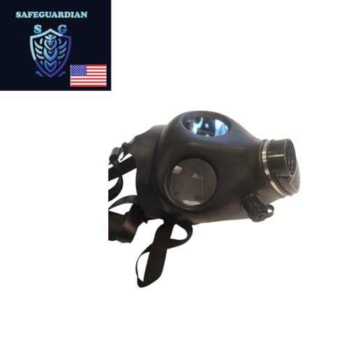 SafeGuardian Israeli Gas Mask Respirator Shield - Halloween - Nuclear - Paintball - Survival and Tactical - Thumbnail 5