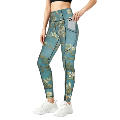 Pantalon de yoga ample femme anti-irritation vêtement course imprimé