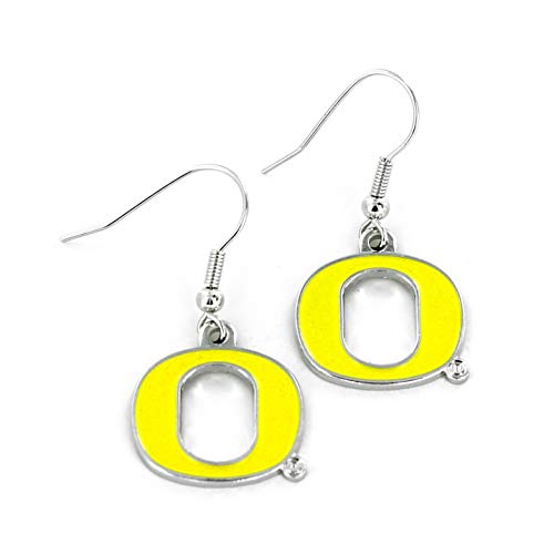 NCAA Oregon Ducks Logo Dangler Earrings