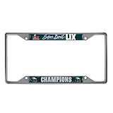 Fanmats Philadelphia Eagles - Super Bowl LIX Champions - Chrome Long-Lasting NFL...