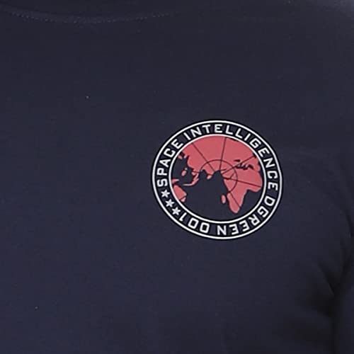Image of D-GREEN Men's Basic Solid Cotton Round Neck Tracksuit for Athletics Jogging Gym and Sports