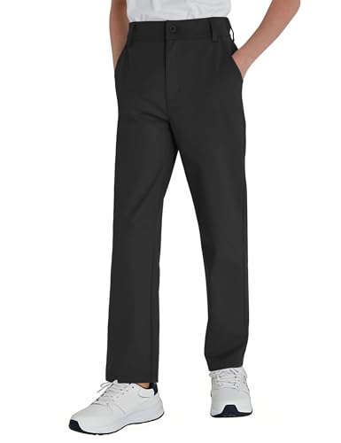 Amazon.com: QBK Boys' Golf Pants-Quick Dry Stretch Chino with Flat