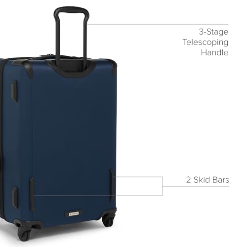 TUMI - Aerotour 4 Wheel Expandable Luggage - Men's and Women's Lightweight Business and Leisure Travel Suitcase - 26" Short Trip Expandable Packing Case, Navy4