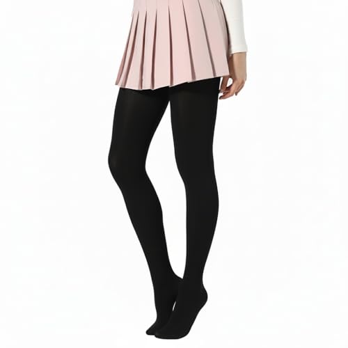 ふんわり超極暖 裏起毛タイツ レディース 180D 秋冬用 ハイウエスト 厚手 防寒 カプリ