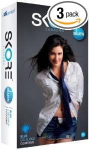 Skore Blues 10S Condom (Pack Of 3)