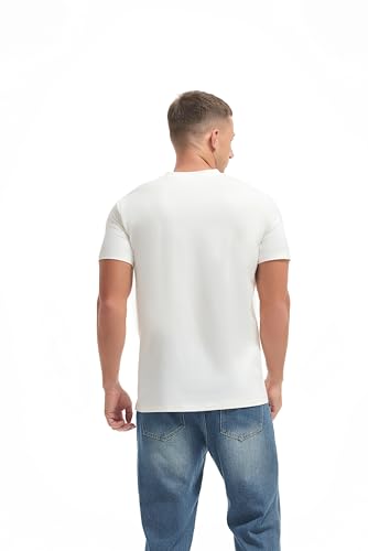 VEIISAR Premium V Neck T Shirts for Men - Modern Fitted Tees Vneck Undershirts2