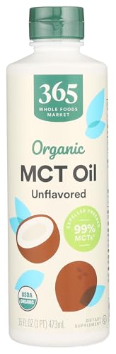 365 by Whole Foods Market, MCT Oil, Unflavored, 16 Fl Oz