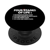 Photo Gallery christmas funny four stages of life santa claus humor meme popsockets popgrip adesivo Photo Gallery christmas funny four stages of life santa claus humor meme popsockets popgrip adesivo
