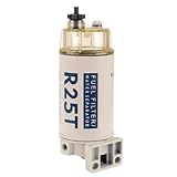 1pcs R25T Fuel Water Separator Assembly Filter Marine Separator Replaces Racor 320R Parts Fuel