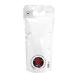 750mL Wine Pouches (12 pack) [Eco-Friendly Wine Bottle Alternative] - Easily Bottle, Dispense & Store Your Wines - Perfect For Home Winemakers and Small Wineries to Sell in Your Tasting Room!