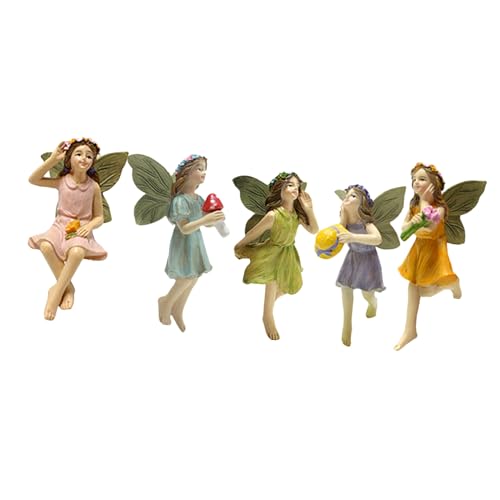 Figurines de jardin Beavorty résine durable contre intempéries - 2