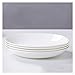 talerz Ceramiczna kolacja Zestaw 4 dania Zestaw do sałatek Makaron Desery Płyty i przekąska Mikrofalówka Piekarnik Dishwasher Sejf (5.5 cal, 6,5 cal, 7 cal) Talerz obiadowy (Color : 7Inch)