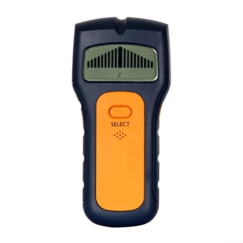 Scanner da parete per borchie in legno, metal detector 3 in 1 con rilevamento di fili in tensione, sensore di tubi e legno, display LCD con avvisi visivi e acustici, profondità fino t