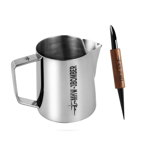 MHW-3BOMBER 5.0 Milk Pitcher 600ml & Latte Art Pen
