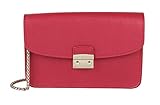 TRAVEL Exclusive product Furla Tasche bag Crossover Leder 883434 AIR Giulia Limited Edition Red Rot rubin ruby, Größe ca.: Höhe 11 x Breite 18 x Tiefe 4 cm