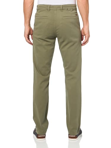 BOSS Techno Twill Slim Fit Chino Trousers,Spinach Green,40322