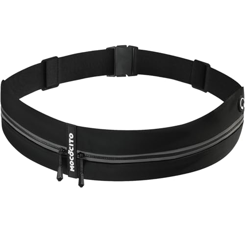 MOCOCITO Laufgürtel für Handy, Lauftasche, Hüfttasche für Jogging, Sport Jogging Gürtel, Running Belt, Fitnessgürtel, Handytasche, Geeignet für Mobiltelefone verschiedener Modelle und Größen(Schwarz) MOCOCITO Laufgürtel für Handy, Lauftasche, Hüfttasche für Jogging, Sport Jogging Gürtel, Running Belt, Fitnessgürtel, Handytasche, Geeignet für Mobiltelefone verschiedener Modelle und Größen(Schwarz)
