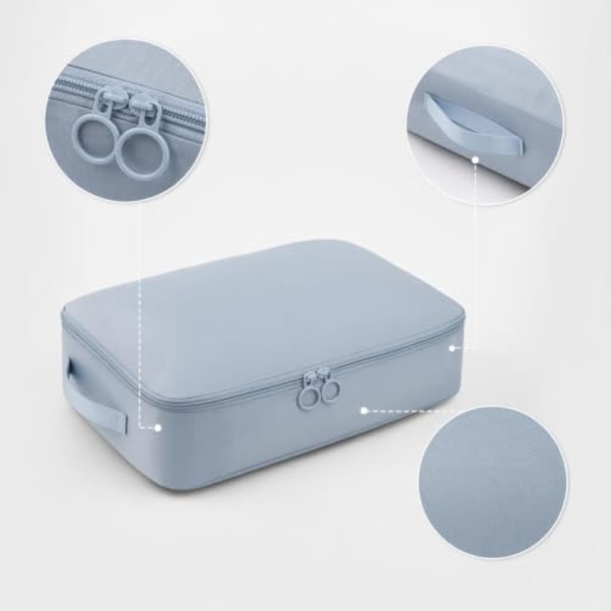 6-Piece Travel Compression Packing Cubes Set for Luggage