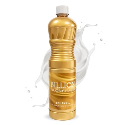 LaLucca Billion Floor Cleaner | 1L Residue-Free Mop Surface Cleaner For Kitchens Bathrooms Tiles Laminate & Vinyl Flooring | Tackles Dirt & Grime For Hard Surfaces | Spanish Cleaning Products