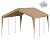 10x20 FT Heavy Duty Carport, Outdoor Portable Car Canopy Garage, Galvanized Steel Frame, UV-Resistant Waterproof PE Tarp Shelter for Vehicles, Boats, RVs, Driveway Carport, Yellow