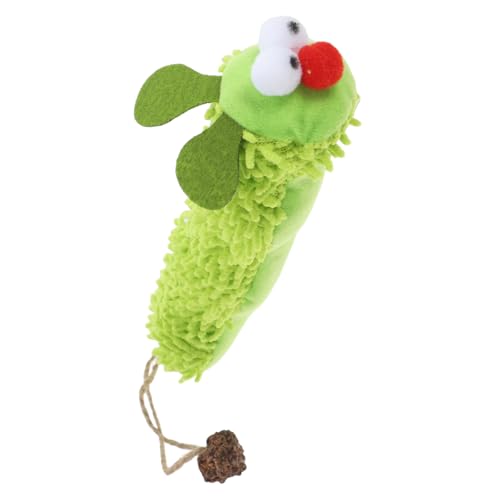 VALICLUD イヌハッカと子猫のおもちゃ インタラクティブな猫のおもちゃ キャットニップの猫のおもちゃ 猫のおもちゃインタラクティブ ぬいぐるみ Light Green
