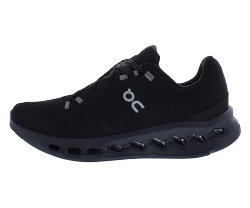 Chaussures ON Cloudsurfer running urbain et marche active noir 47 - 4