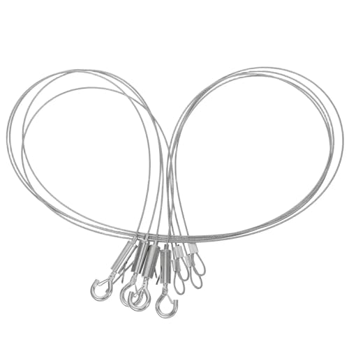 Image of 10Pcs Steel Chain Hang Hook Mount Mount Kit Hanger Adjustable Picture Hanging Wire Gallery Tool Photo Wire Picture Hardware