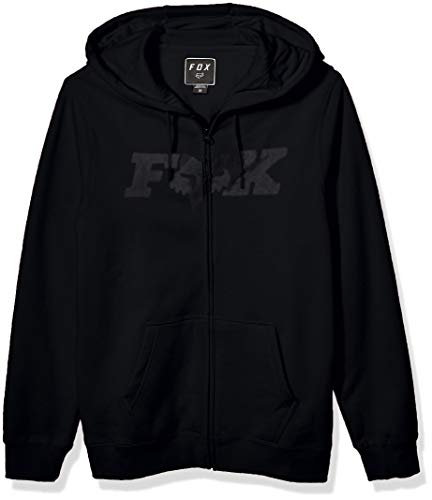 Fox Head Men's Zip Fleece, black/black, L