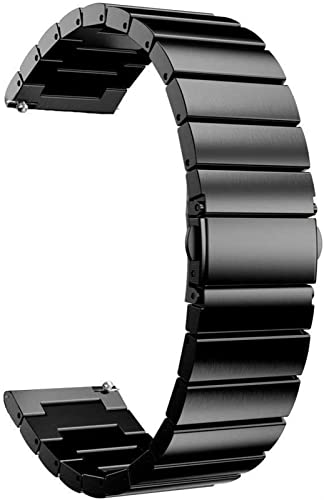 Redfoxstyle Watch Straps 18mm 20mm 22mm Universal Watch Band Stainless Steel Replacement Link Bracelet for Samsung Gear S2 Classic S3 Frontier Classic 0000