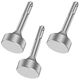 3Pack SDS Plus Ground Rod Driver Earth Rod Driver Heavy Duty Steel Compatible with Milwaukee and Other SDS-Plus Rotary Hammer Drill Tools