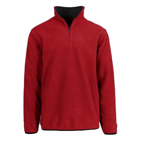 JH DESIGN GROUP Quarter Zip Fleece Pullover Cover