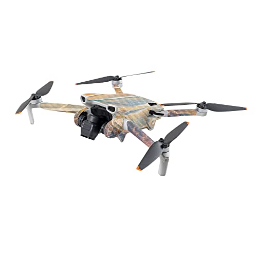 Image of MightySkins Carbon Fiber Skin Compatible with DJI Mini 3 - Rocky Side | Protective, Durable Textured Carbon Fiber Finish | Easy to Apply | Made in The USA