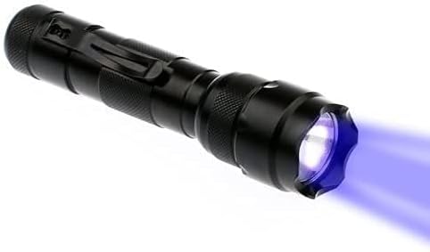 BESTSUN WF-502B Ultraviolet LED Flashlight, UV Black Light Flashlight, Powerful Ultravilot Urine Detector for dogs, Pet Stain Detector, Dog Urine Remover, Bed Bug Detector (Battery not Included)