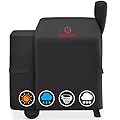 Comnova Grill Cover for Traeger Pro 22 & 575 Series - 600D Wood Pellet Smoker Cover for Traeger Waterproof & Heavy Duty, Premium Pellet BBQ Cover for Traeger Pro 22 / Pro 575, Z Grills 550B and More