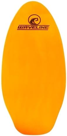 Waveline Neon Wooden Skimboard (Choose Size and Color)