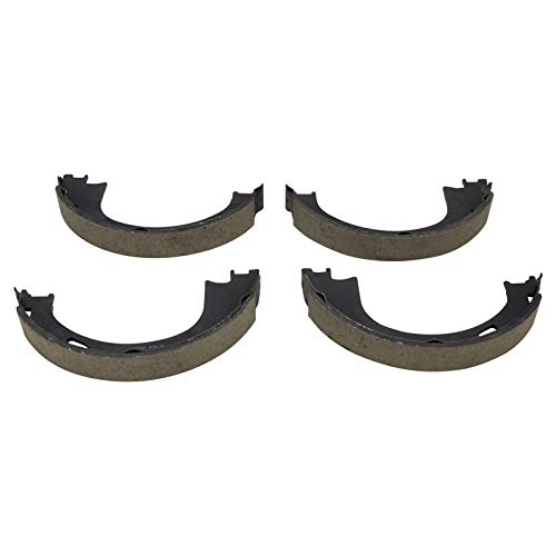 Image of TRQ Performance Rear Brake Pad & Rotor Kit Compatible with 1997-2004 Ford 1998-2002 Lincoln