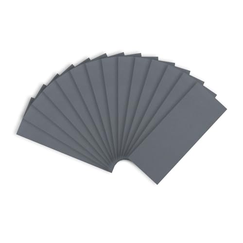 Papier abrasif grain 5000 imperméable en oxyde d'aluminium pour ponçage et finitions