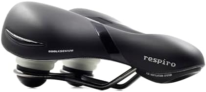 Respiro Relaxed, Unisex Bike Seat with Ventilation Channel for Extra Comfort