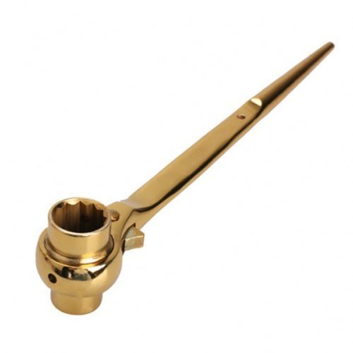 Llave de carraca Dealglad notebookbits patíbulo sólido de llaves de 19 mm/22 mm toma de reparación de herramienta profesional 19/22mm Golden