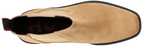 Image of HUGO Men's Iker Suede Chelsea Boots
